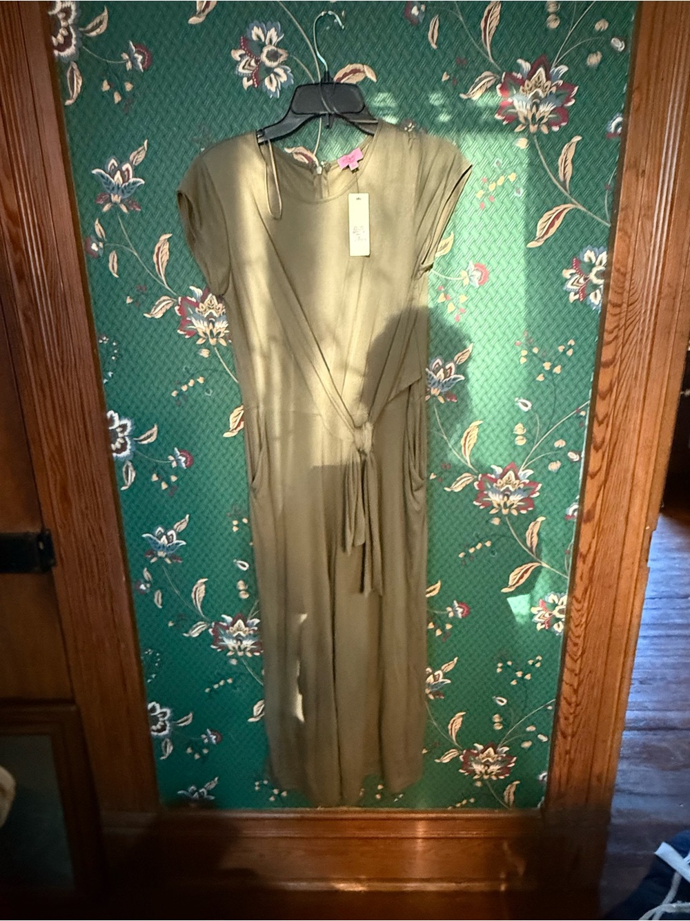 Women’s Olive Green Pant Romper
